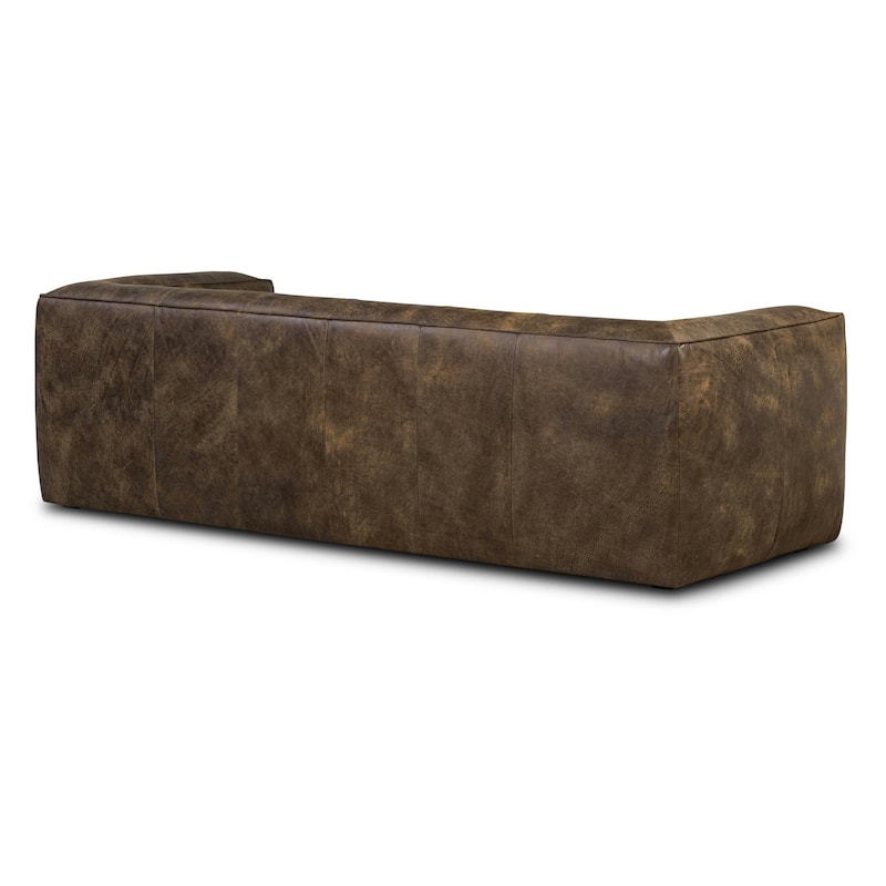 Poly & Bark Capa 92" Sofa - Full Grain Genuine Italian Leather