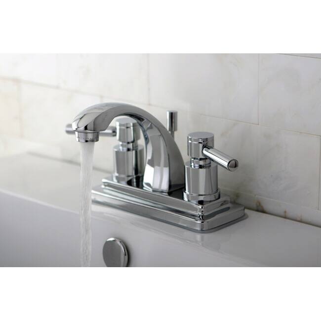 Kingston Brass Concord Centerset Bathroom Faucet with Brass Pop-Up