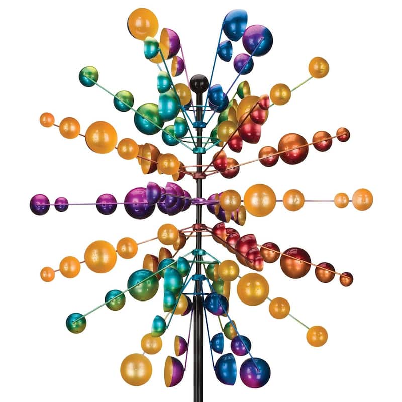 Fireworks Wind Spinner 86" - 32"x32"x86"