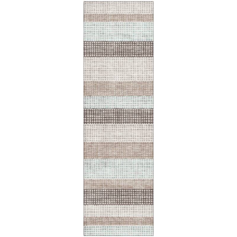 Premium Washable Super Soft Modern Stripe Mayfield Rug