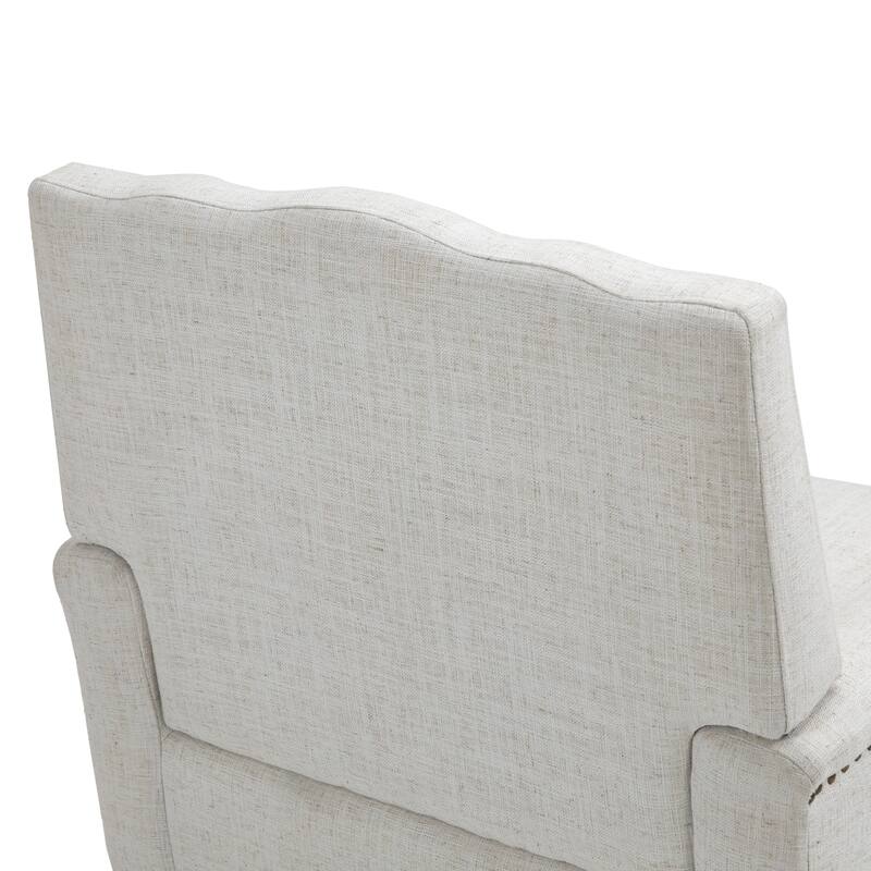 Upholstered Armchair with Nailhead Trims Accent Chair
