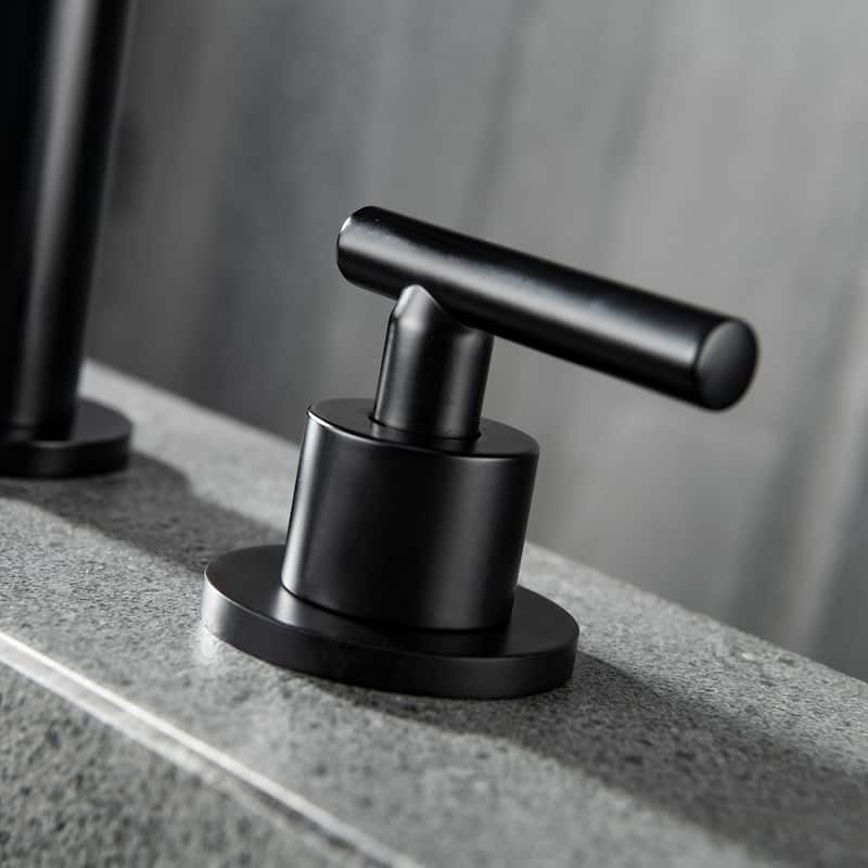 Rbrohant Widespread Faucet 2-handle Bathroom Faucet
