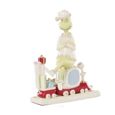 Lenox All Aboard with Mr. Grinch Figurine