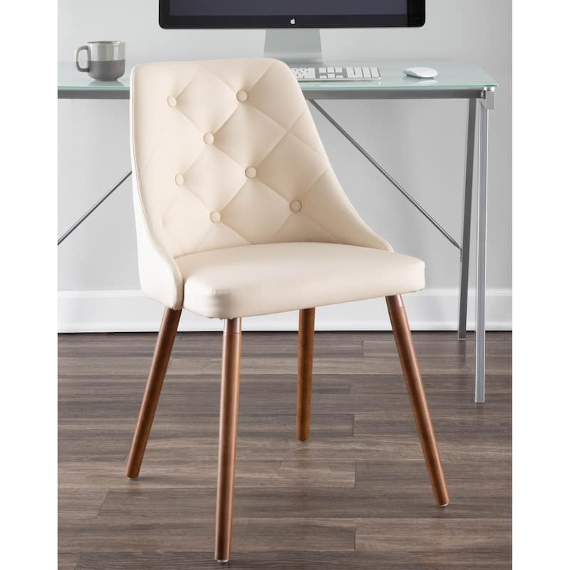 Carson Carrington Arvika Tufted Mid-century Modern Dining/Accent Chair - N/A