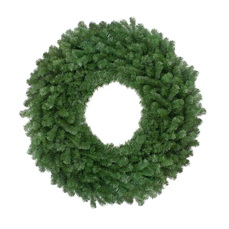 Deluxe Windsor Pine Artificial Christmas Wreath 48" - Unlit