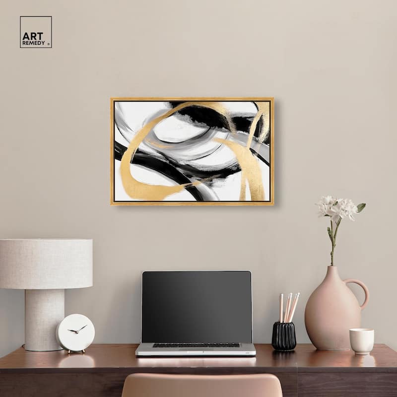 Midas Arc I Canvas by Art Remedy