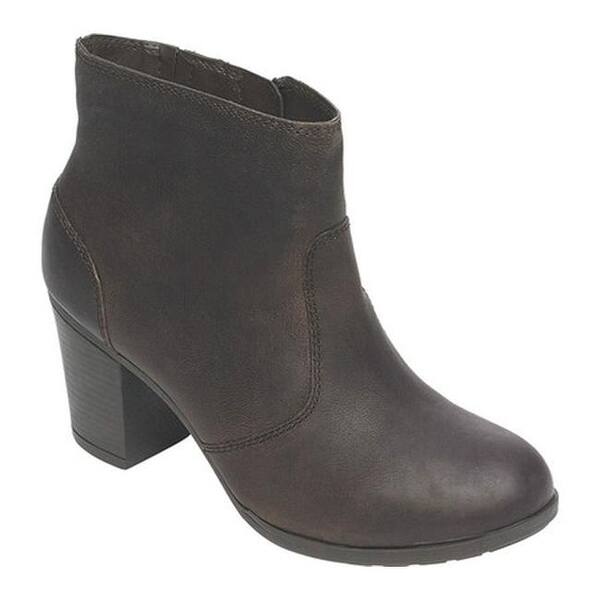 Shop Rockport Women S City Casuals Catriona Zip Bootie Ebano
