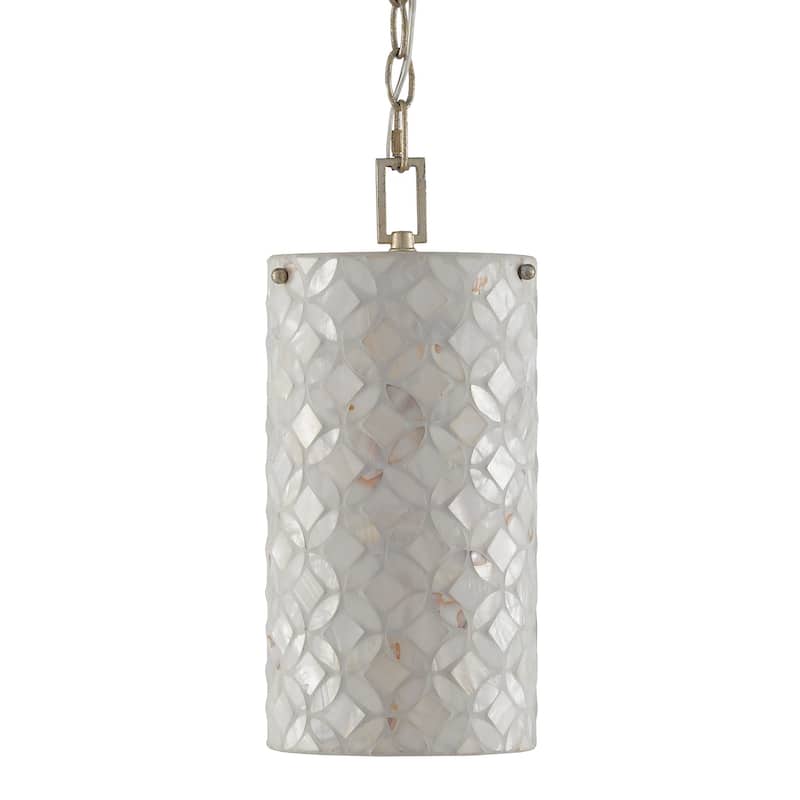 Currey & Company Ellison Pendant - 15"h x 6.25"dia
