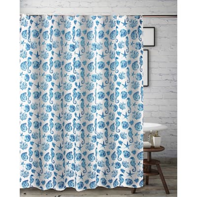 Greenland Home Fashions Pebble Beach Bath and Shower Curtain