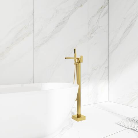 Freestanding Single Handle Clawfoot Tub Faucet - 10"37"