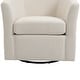 preview thumbnail 25 of 92, Modern Upholstered Swivel Barrel Chair Living Room Accent Chair