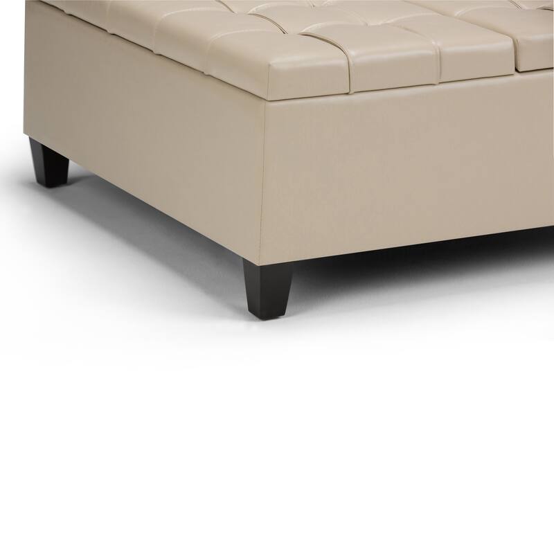Coffee Table Storage Ottoman