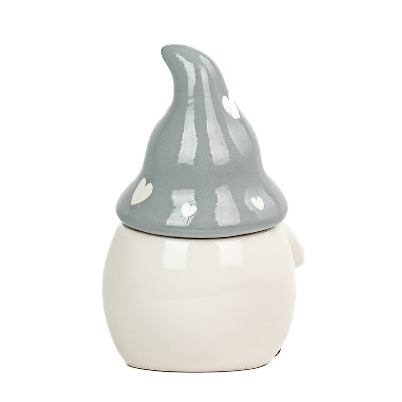 10 Strawberry Street Mini Mitten Gnomes Canisters, Set of 2