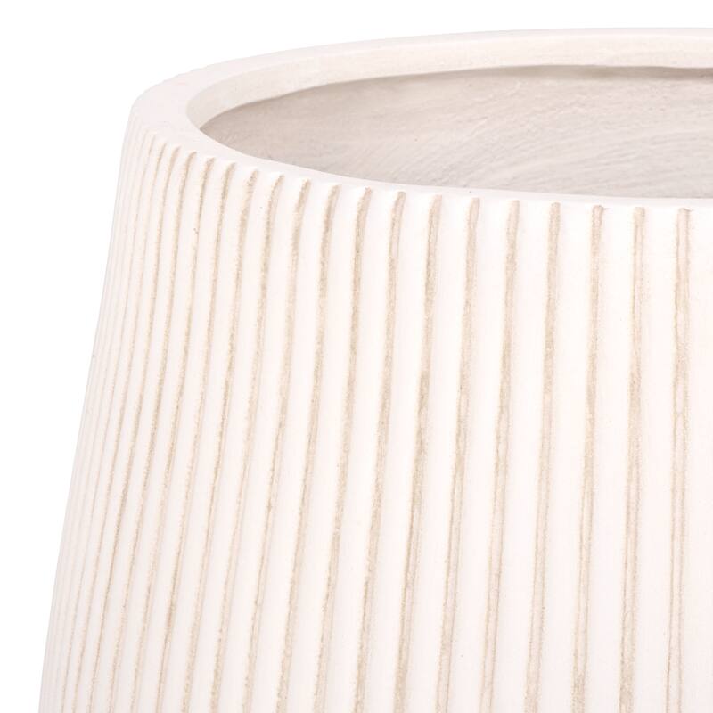 SAFAVIEH Outdoor Living Sara Planter Pot (Set of 3) - 21"W x 21"D x 15"H