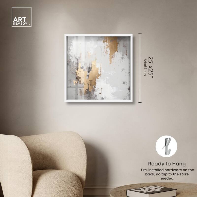 Ghostly Glimmer I Shadowbox by Art Remedy