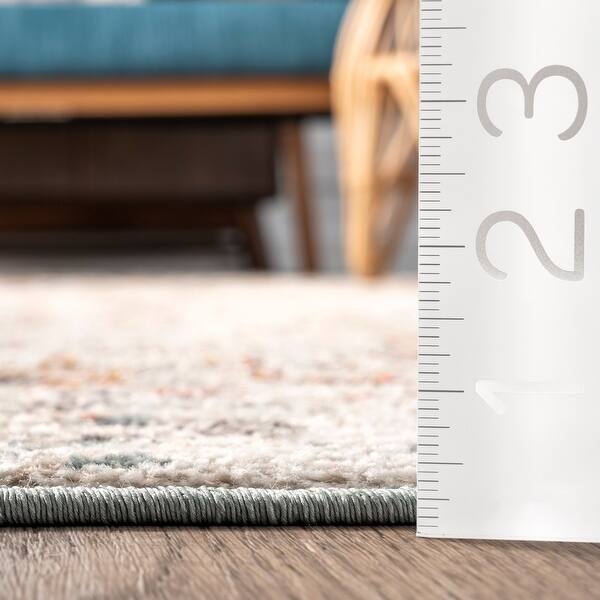 nuLOOM Lenore Vintage Floral Area Rug