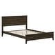 preview thumbnail 14 of 46, Modern White Solid Wood Queen Platform Bed