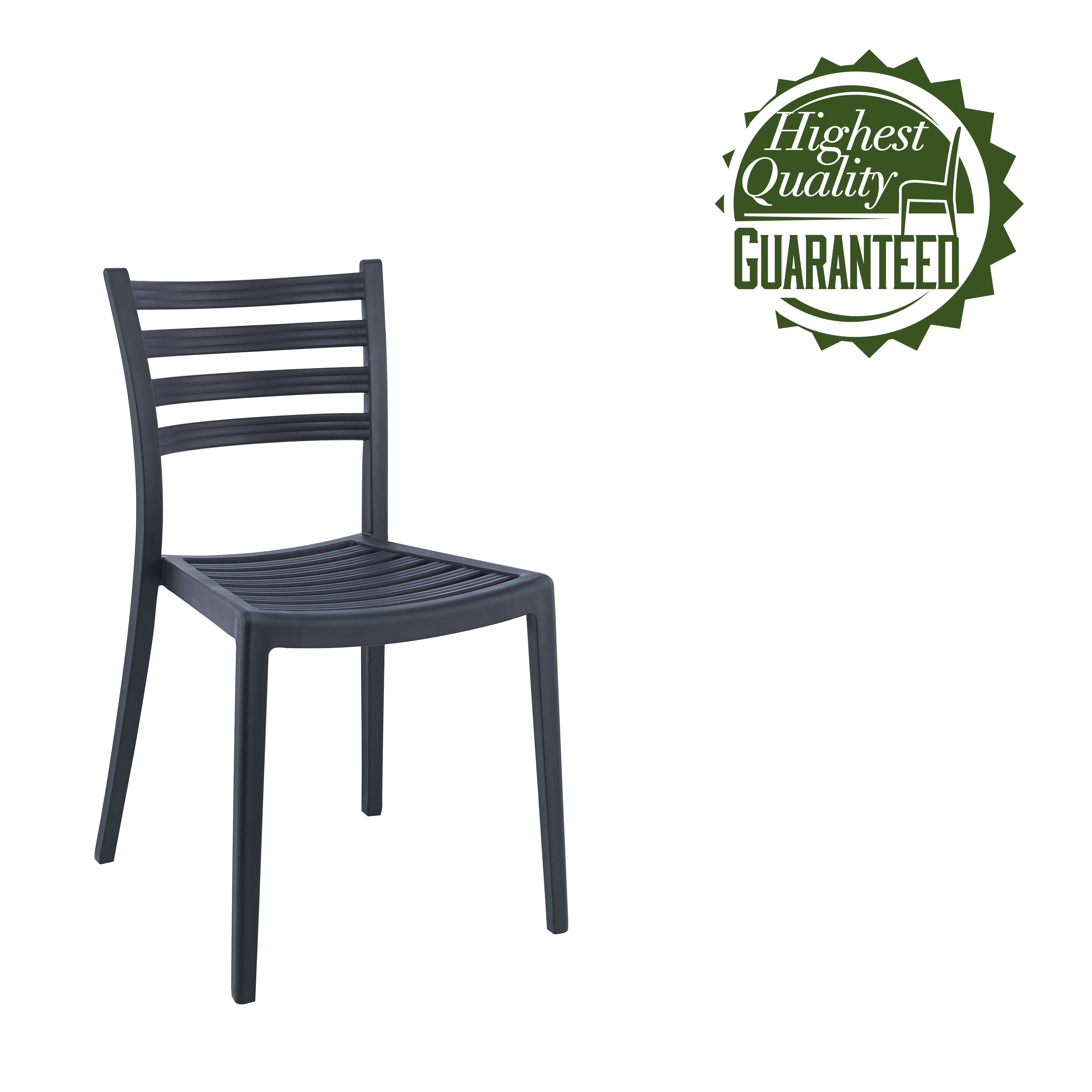 Porthos Home Faro Dining Chairs Set Of 2 PP Plastic Stackable