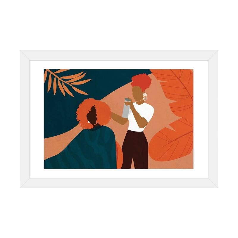 iCanvas "Salon No. 1" by Domonique Brown - White - 24x32x1