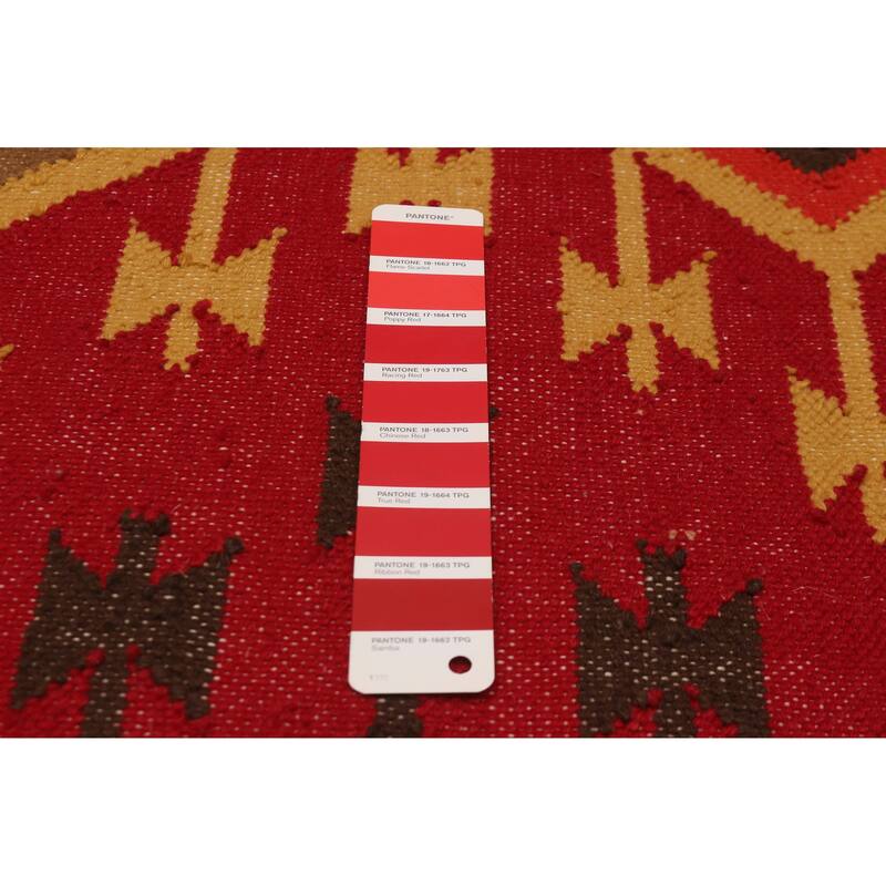 Ankara FW Red Kilim 5'1" x 8'0" - 5'1 x 8'0