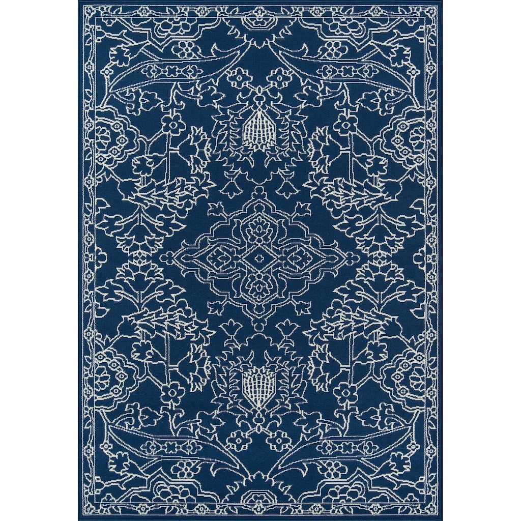 Momeni Baja Polypropylene Machine Made Indoor Outdoor Rug.