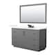 Option Dark Gray / Giotto Quartz Top / Matte Black