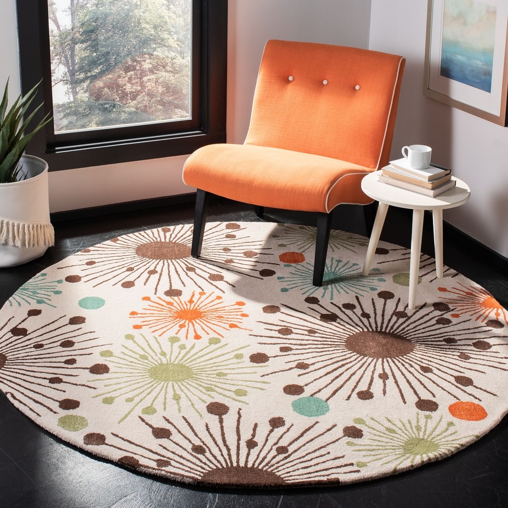 SAFAVIEH Handmade Soho Cristen Cosmos N.Z. Wool Rug