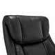 preview thumbnail 5 of 29, La-Z-Boy Bellamy Executive Leather Office Chair with Memory Foam Cushions, Solid Wood Arms and Base, Waterfall Seat Edge