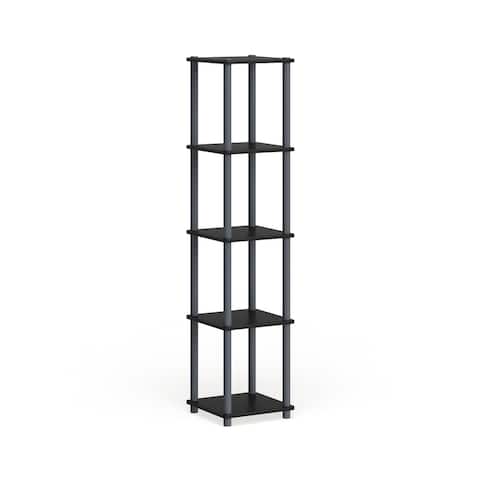 Porch & Den St. Marks 5-tier Corner Square Display Shelf