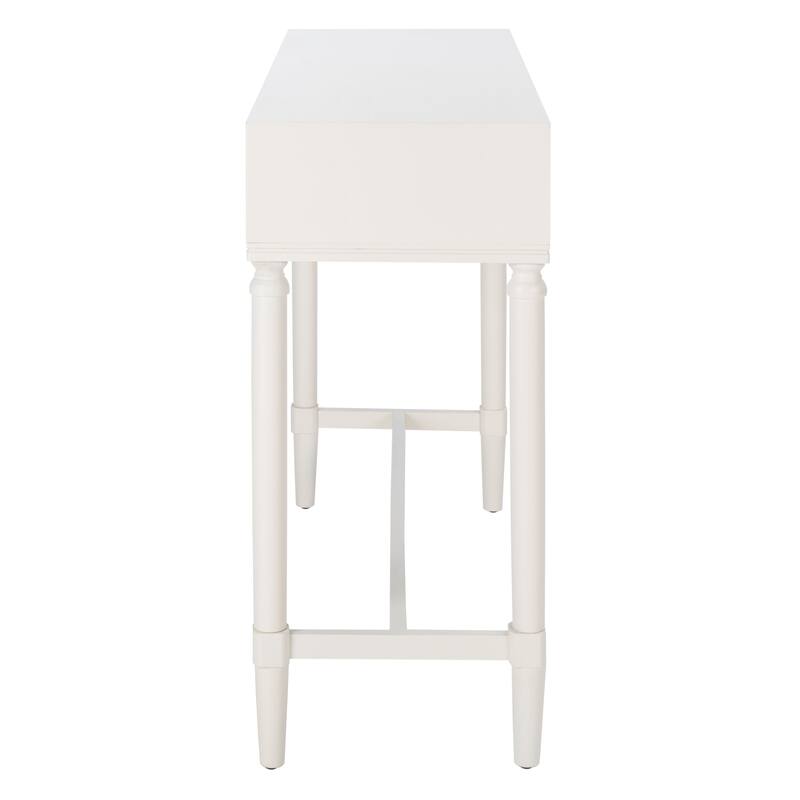 SAFAVIEH Barbra 2-Drawer Console Table - 35.5" W x 13" L x 29.5" H - 36Wx13Dx30H