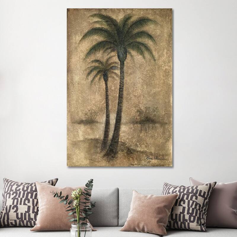 iCanvas "Whispering Palm I" by Ruane Manning Canvas Print