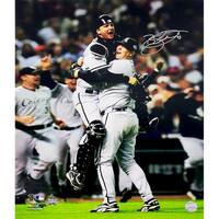 Shop Bobby Jenks White Sox 2005 World Series Celebration Hug With Aj Pierzynski 16x20 Photo Black 5 X 8 Overstock 30680193