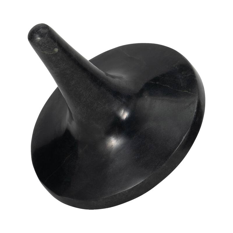 Sagebrook Home Dressler Black Marble Tops