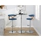 preview thumbnail 128 of 141, Carson Carrington Viby Adjustable Bar Stool with Rounded T Footrest (Set of 2)