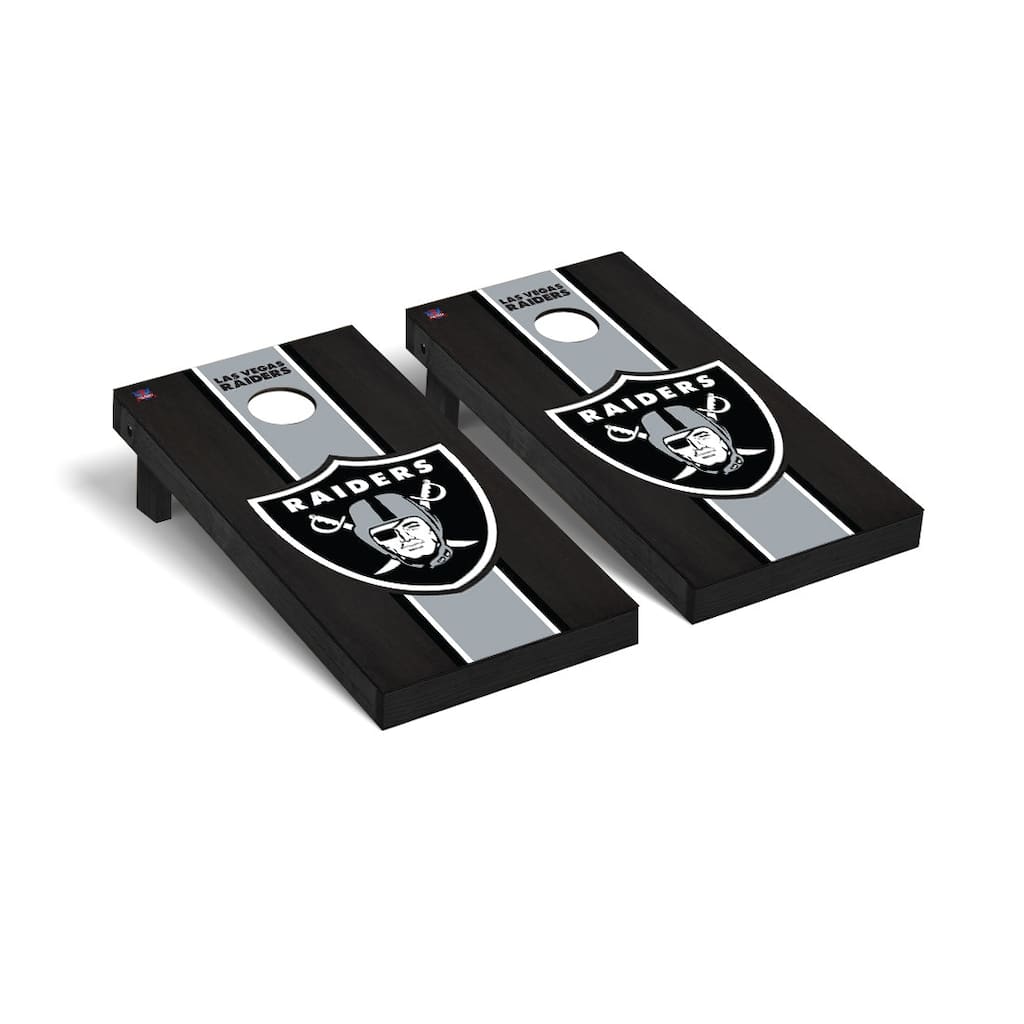 Las Vegas Raiders 2x4 Pro Cornhole Boards - V3