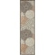 preview thumbnail 21 of 112, Nourison Aloha Floral Modern, Indoor/Outdoor Area Rug 2' x 6' - Natural