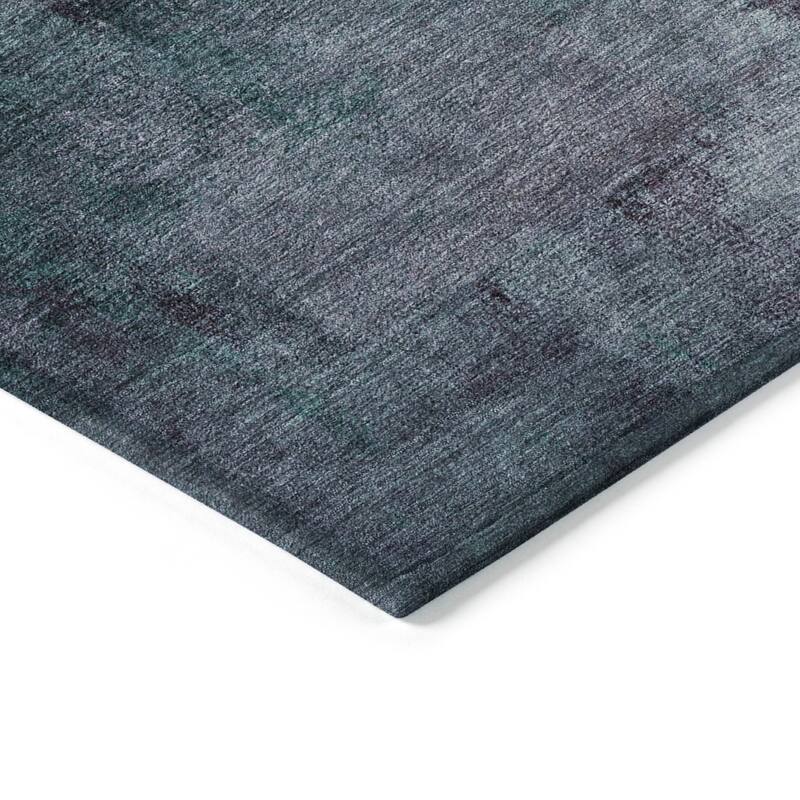 Machine Washable Indoor/ Outdoor Chantille Solid Ombre Rug