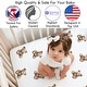 preview thumbnail 3 of 4, Sweet Jojo Designs Boho Teddy Bear Boy, Girl, Gender Neutral Fitted Mini Portable Crib Sheet -Brown, Classic Wholesome Aesthetic