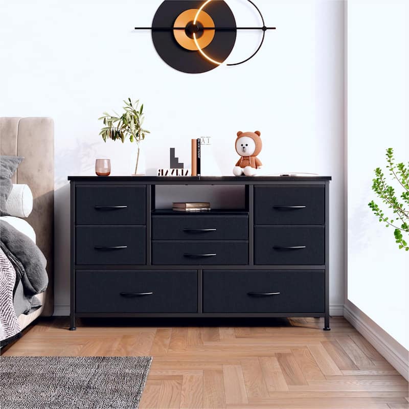 8 Dresser TV Stand with Power Outlet
