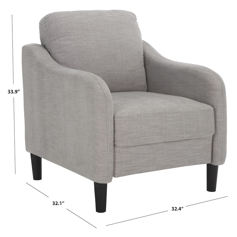 SAFAVIEH Couture Edalynn Modern Accent Chair - 32"W x 32"D x 34"H
