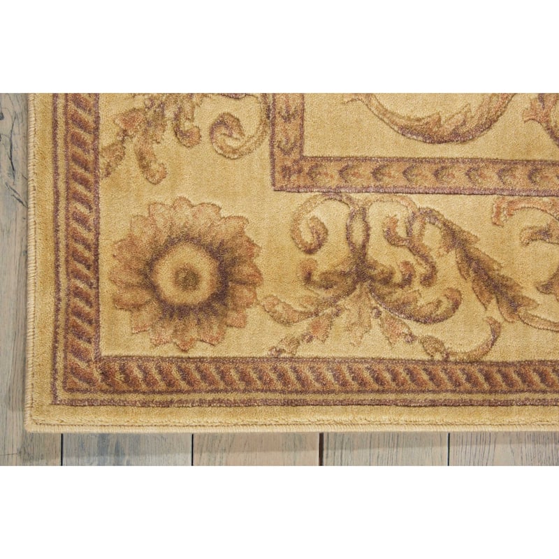 Nourison Somerset Traditional Bordered Floral Area Rug