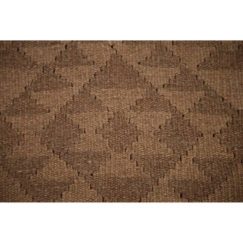 Reversible Kilim Oriental Area Rug Flat-weave Wool Carpet - 3'2" x 5'2"
