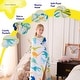 preview thumbnail 7 of 18, Sweet Home Collection Kids' Printed Hooded Wearable Blanket, Flannel Fleece Cozy Birthday Gift All Season