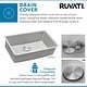 preview thumbnail 6 of 8, Ruvati 31-inch Undermount Kitchen Sink 16 Gauge Stainless Steel Single Bowl - RVM5931 - Silver - 31" X 18"