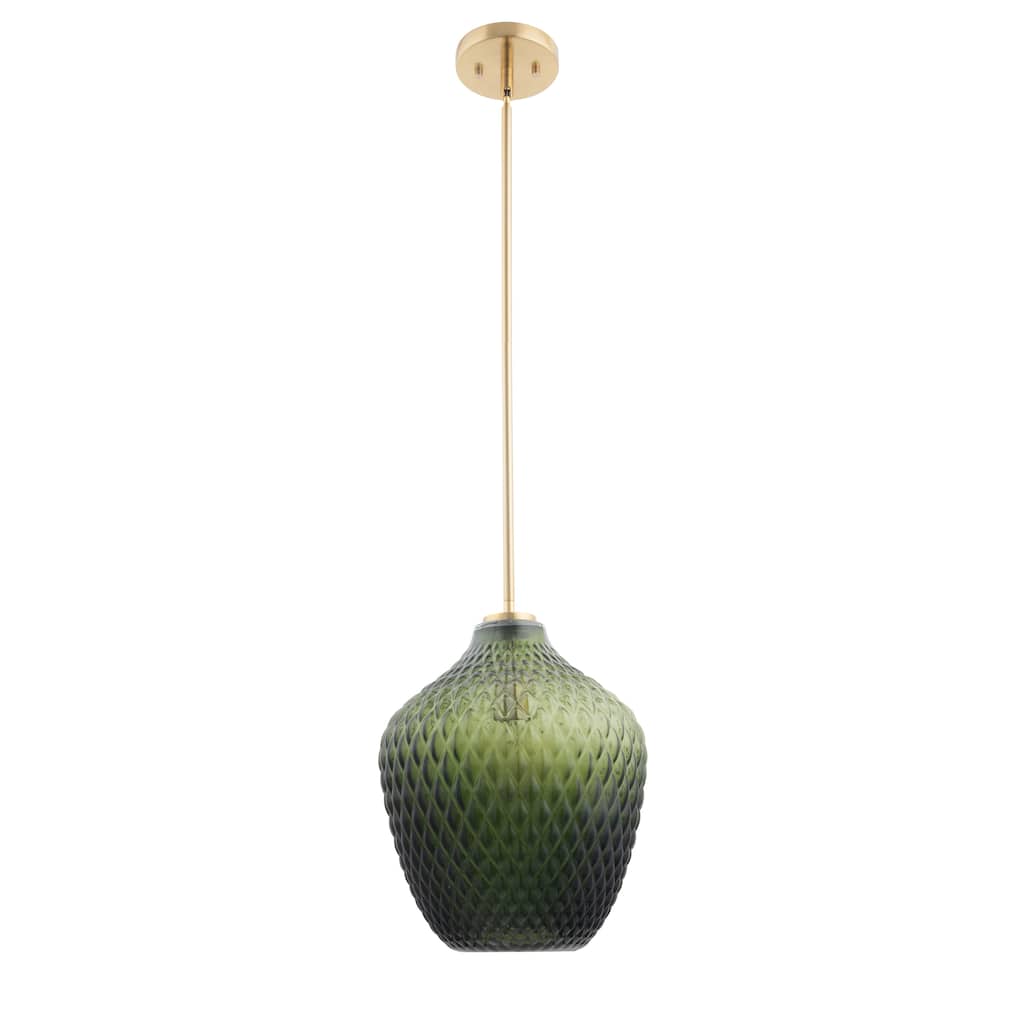 Brio Lighting Lavine Glass Mini Pendant Light