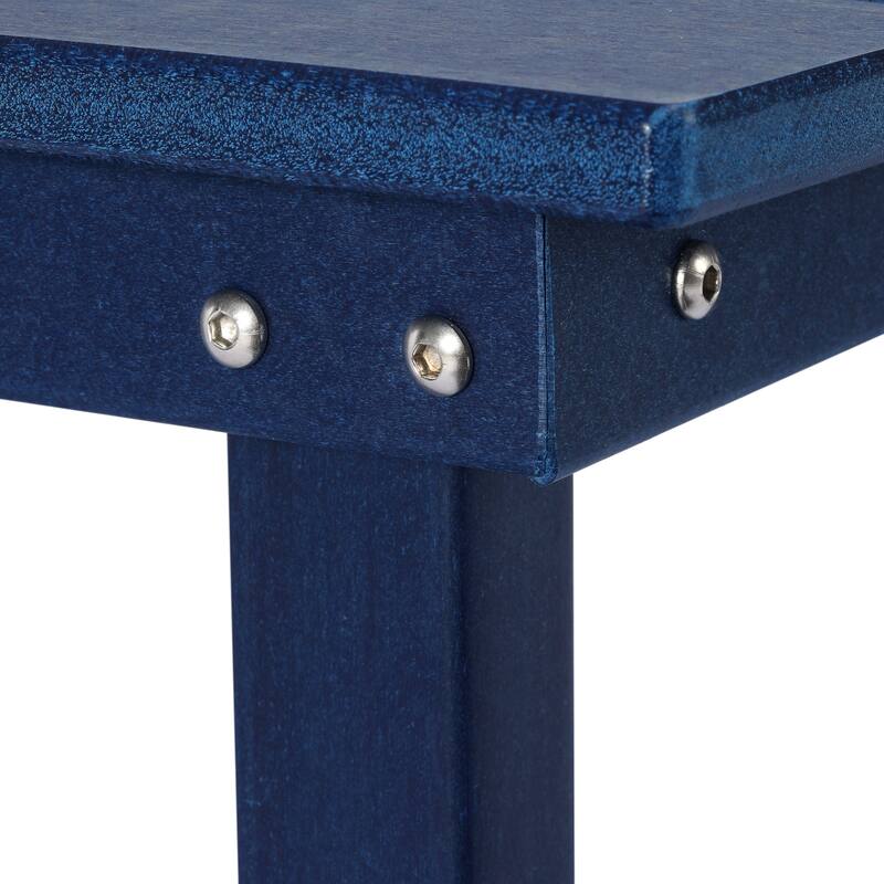 Laguna Hdpe All Weather Outdoor Patio 65" Bench