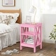 preview thumbnail 4 of 11, Modern Nightstand with 3-Tier Storage Shelves, Nightstands Set of 2