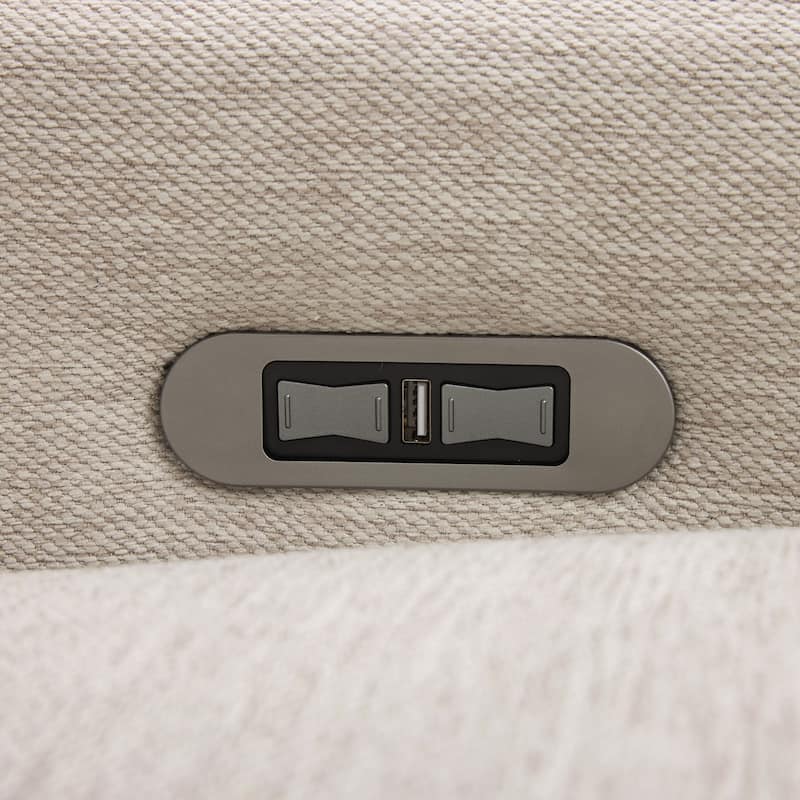 104'' Power Recliner Corner Sofa Home Theater Reclining Sofa