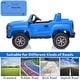 preview thumbnail 9 of 13, 24V 2 Seater Ride-On Truck Car, 7AH Authorized Universal Battery Powered Electric Car