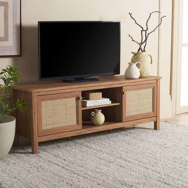 Safavieh Esma Oak Casual Mdf Media Cabinet